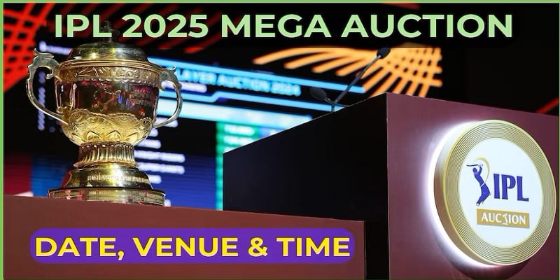 IPL 2025 Mega Auction Live Streaming Details